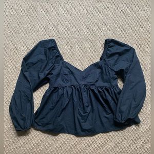 Banana Republic Babydoll Long-sleeve Shirt